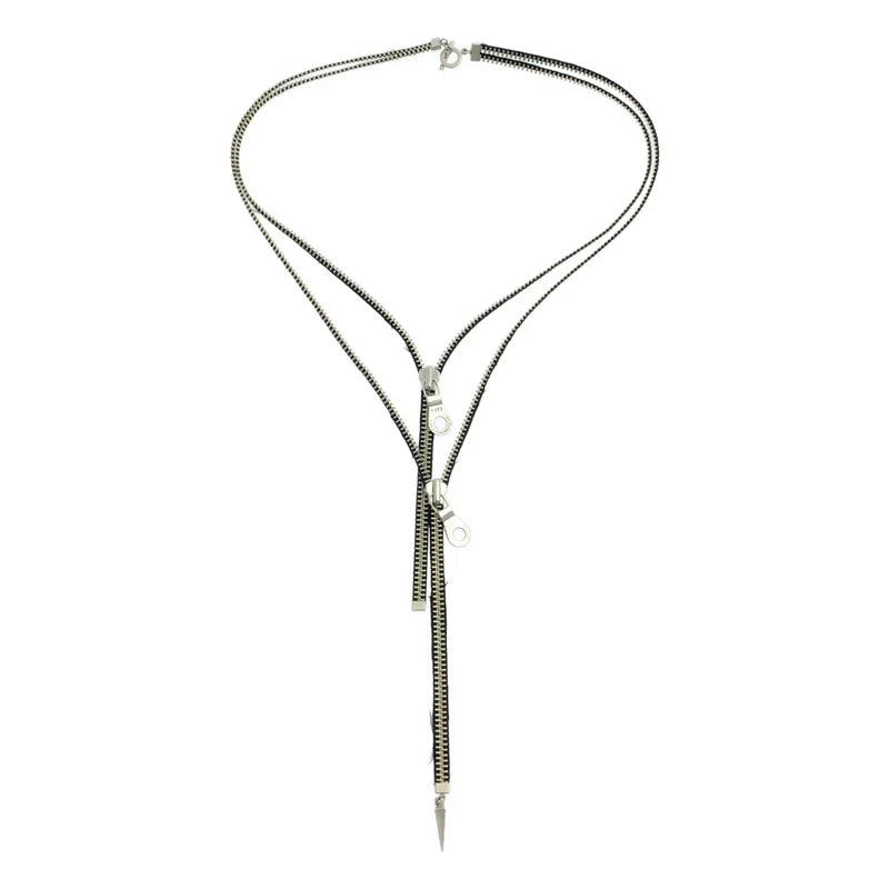 S'YTE YOHJI YAMAMOTO / サイトヨウジヤマモト | zip necklace