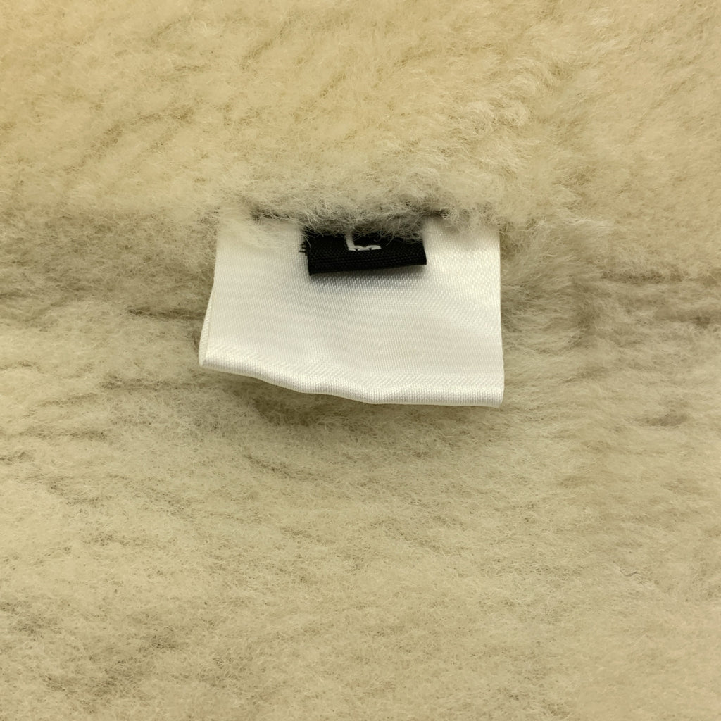 CBF FOURREUR / シービーエフ | ムートン コート | L | グレー/アイボリー | レディース