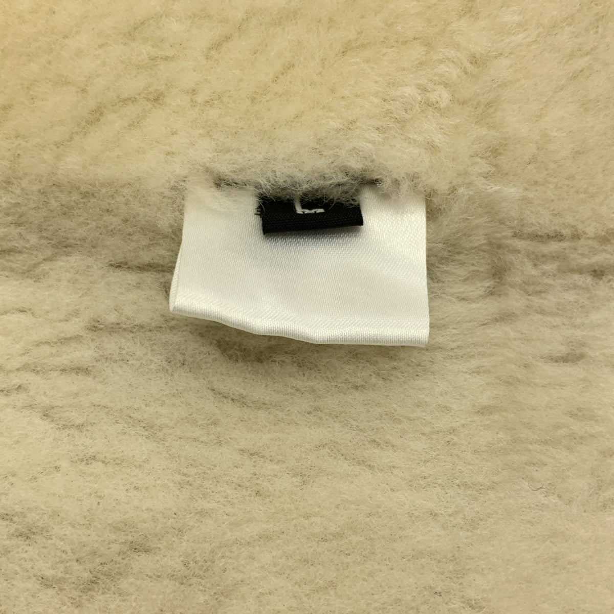 CBF FOURREUR / シービーエフ | ムートン コート | L | グレー/アイボリー | レディース