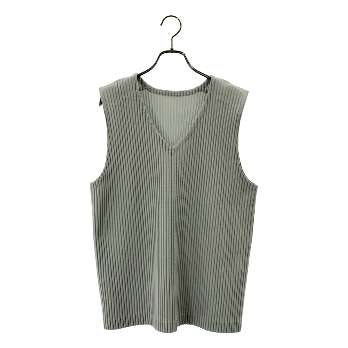 HOMME PLISSE ISSEY MIYAKE / オムプリッセイッセイミヤケ | プリーツ Vネック ベスト | 3 | メンズ