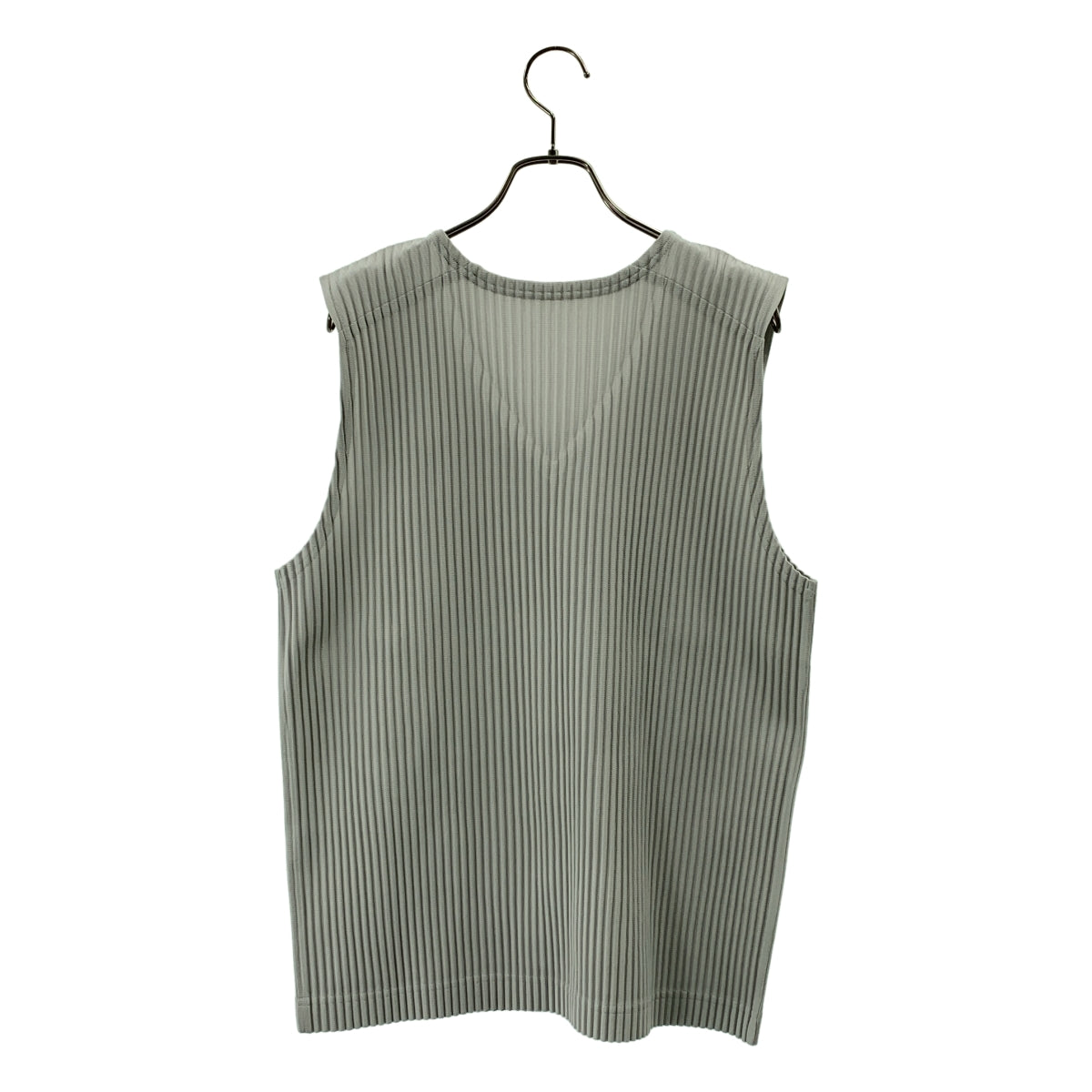 HOMME PLISSE ISSEY MIYAKE / オムプリッセイッセイミヤケ | プリーツ Vネック ベスト | 3 | メンズ