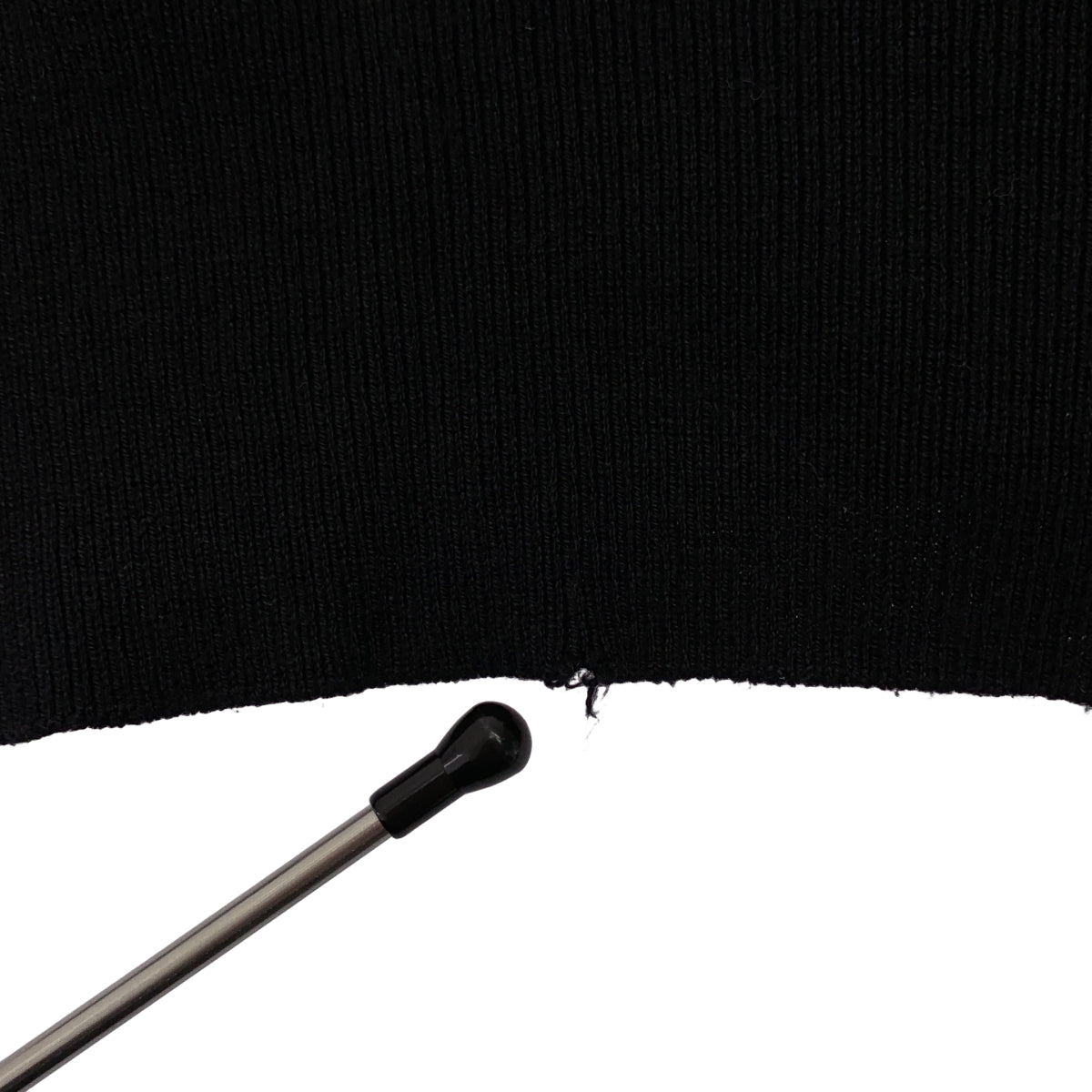 ENFOLD | 絲棉高針距圓領針織開襟衫 | 38碼 | 黑色 | 女款