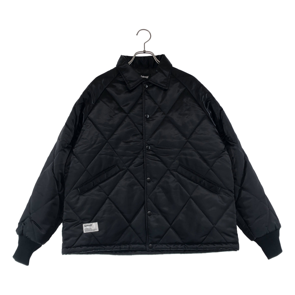SCHOTT / ショット | QUILT COACH JACKET キルティング コーチジャケット | M | メンズ