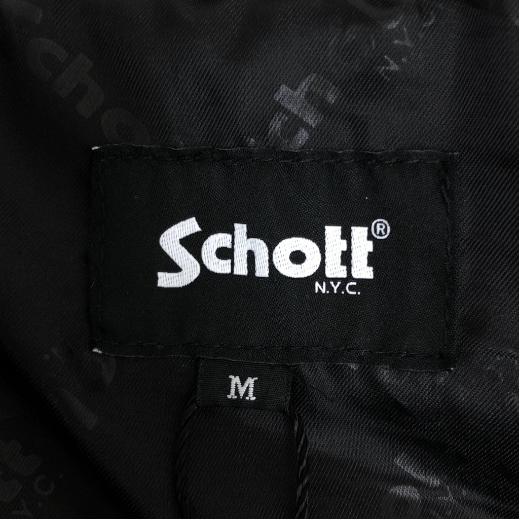SCHOTT / ショット | QUILT COACH JACKET キルティング コーチジャケット | M | メンズ