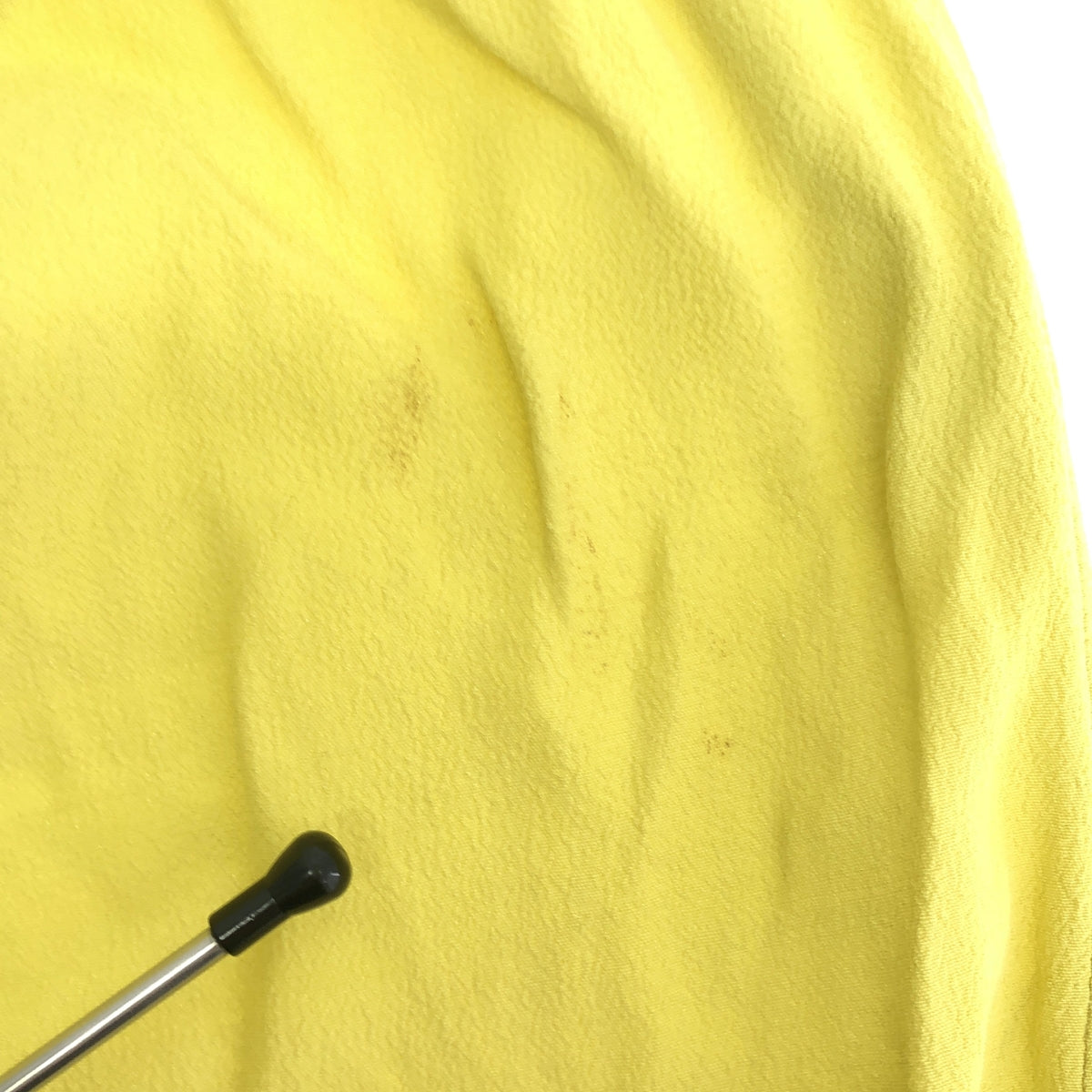 DIANE VON FURSTENBERG / ダイアンフォンファステンバーグ | SLICED DRESS / レーヨン シフォン プリーツ ワンピース | 8 | イエロー | レディース