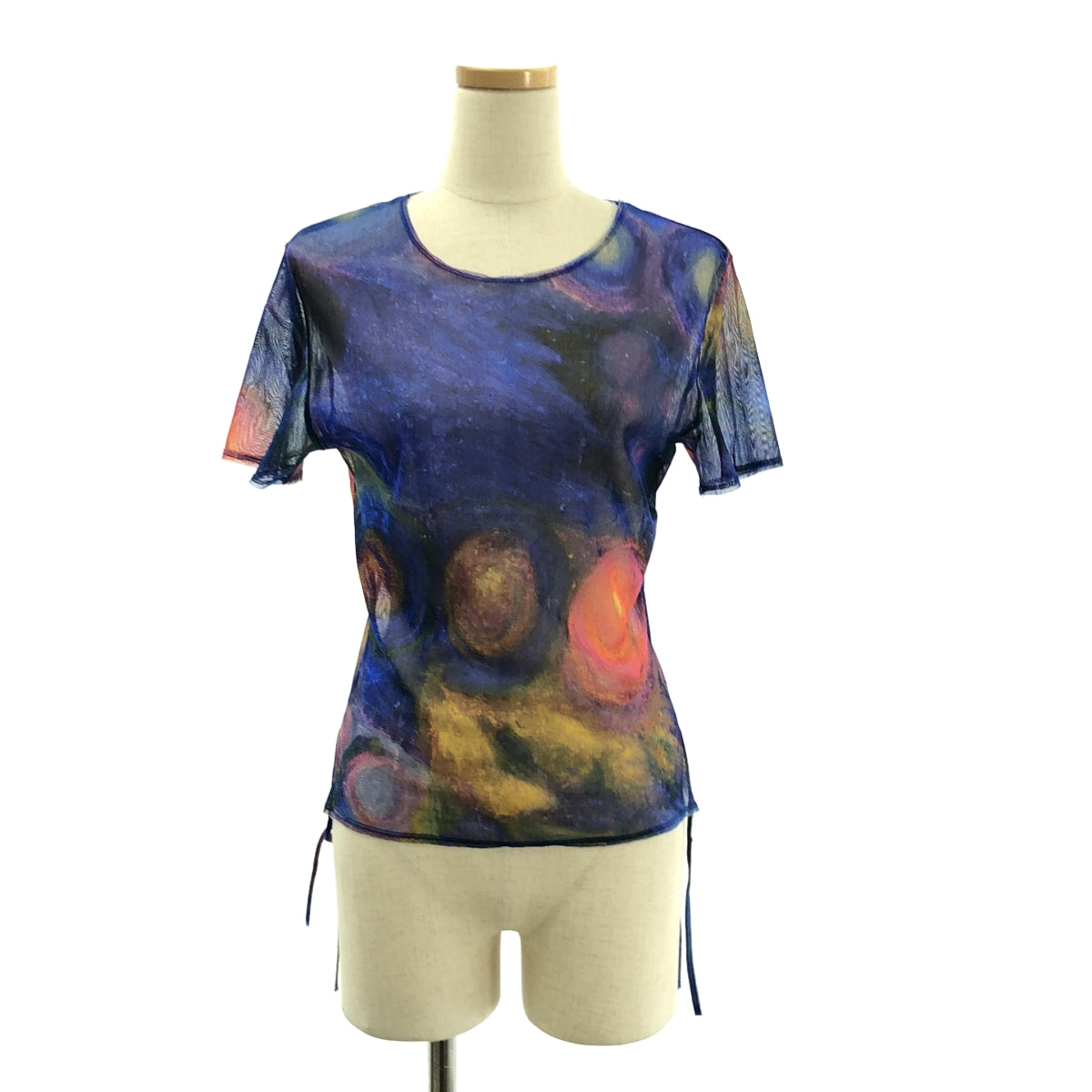 ISSEY MIYAKE / 이세이 미야케 | 사이드 리본 시어 프린트 컷소우 | 3 |