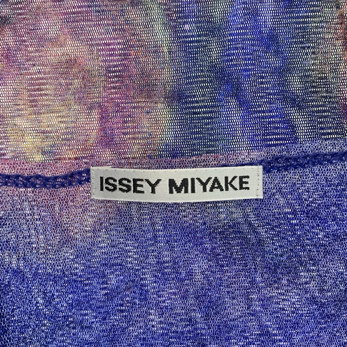 ISSEY MIYAKE / 이세이 미야케 | 사이드 리본 시어 프린트 컷소우 | 3 |