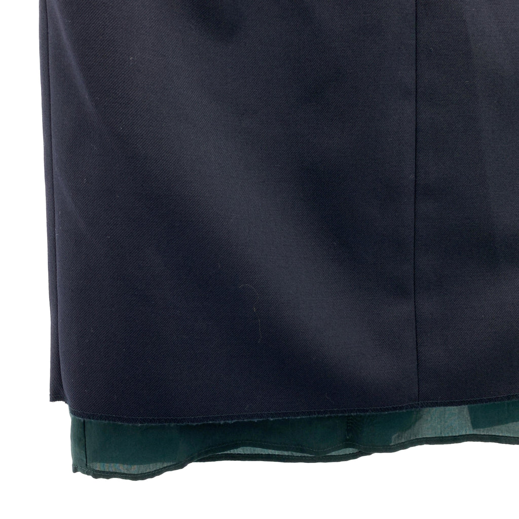 oblada / オブラダ | OFFICER SKIRT ウール混 オフィサースカート | XS | レディース