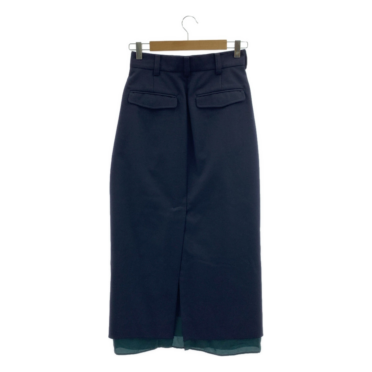 oblada / オブラダ | OFFICER SKIRT ウール混 オフィサースカート | XS | レディース