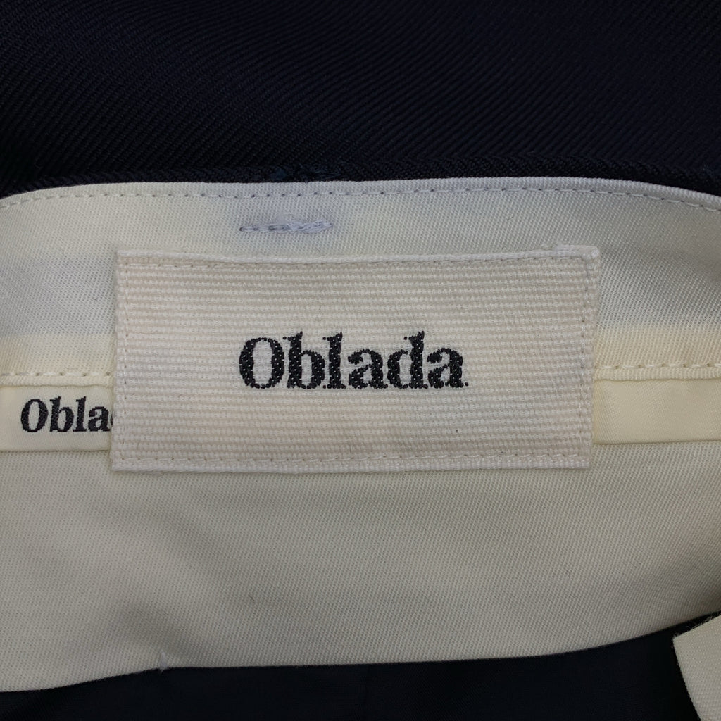 oblada / オブラダ | OFFICER SKIRT ウール混 オフィサースカート | XS | レディース