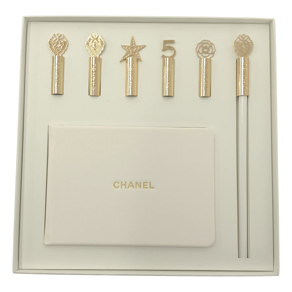 CHANEL / シャネル | dream chaser 2025 / ノベルティ ノート&ペンシルキャップ セット |