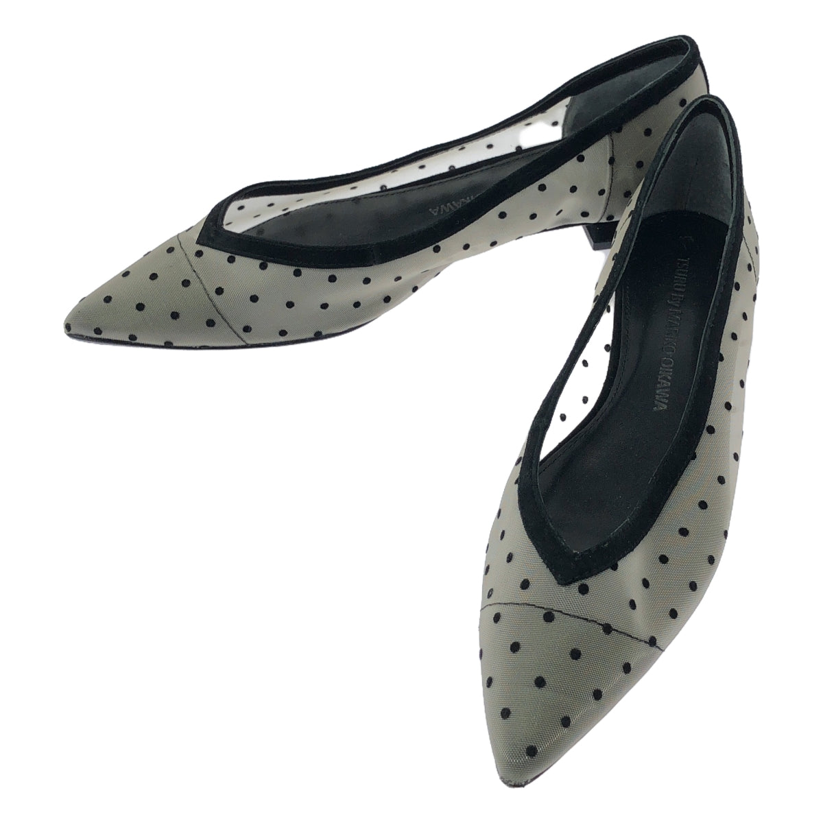 TSURU by Mariko Oikawa | Dot pointed toe pumps | Size 38 | Women's