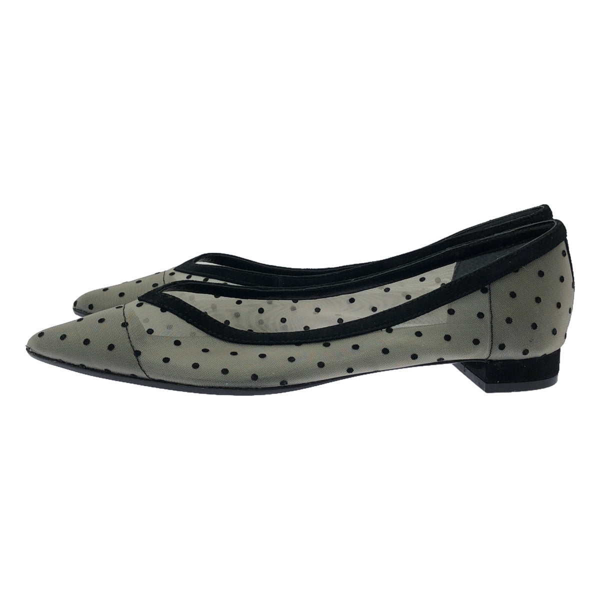 TSURU by Mariko Oikawa | Dot pointed toe pumps | Size 38 | Women's