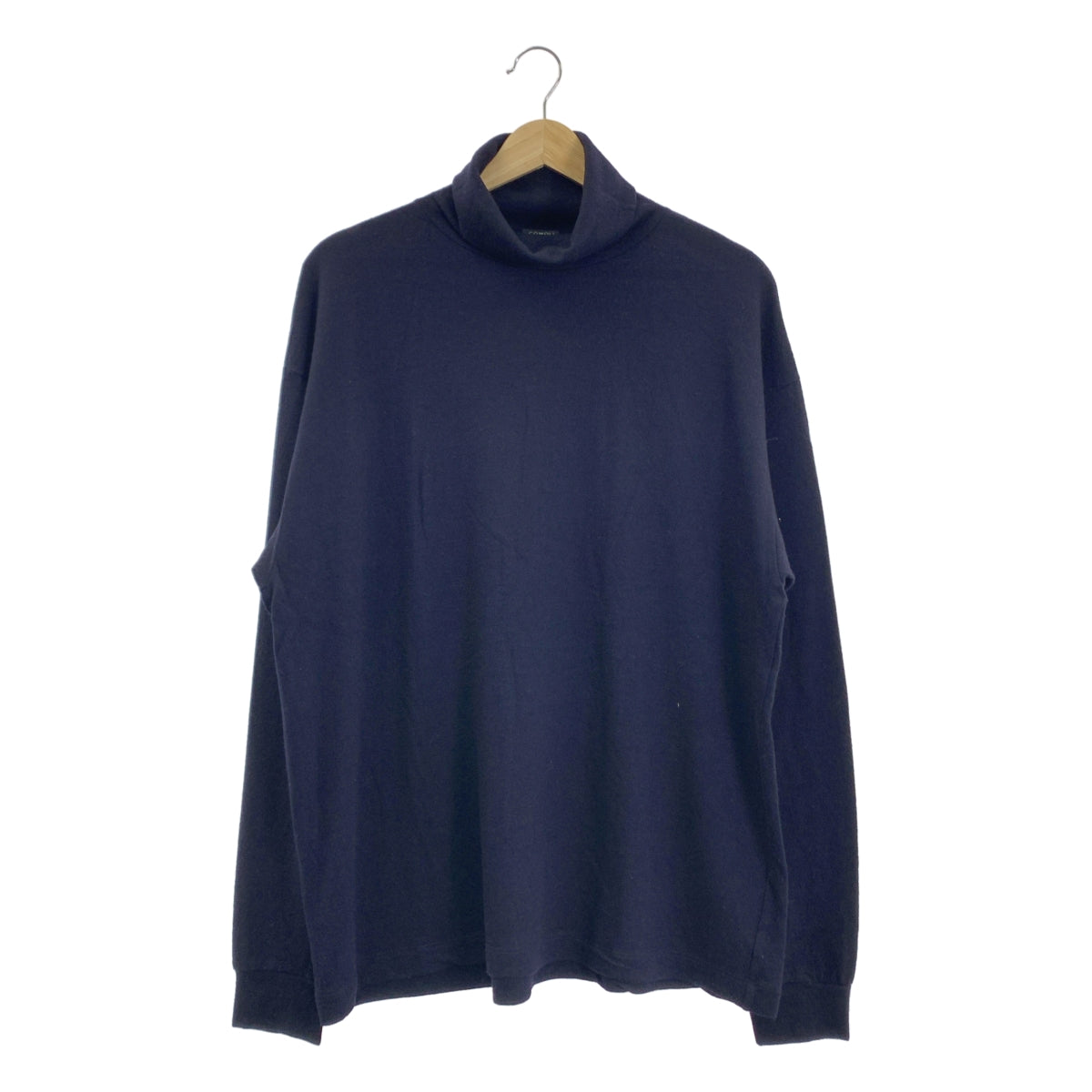 COMOLI | 2020 秋冬 | 羊毛平紋長袖高領針織衫 / S03-05006 | 尺寸 3 | 男款