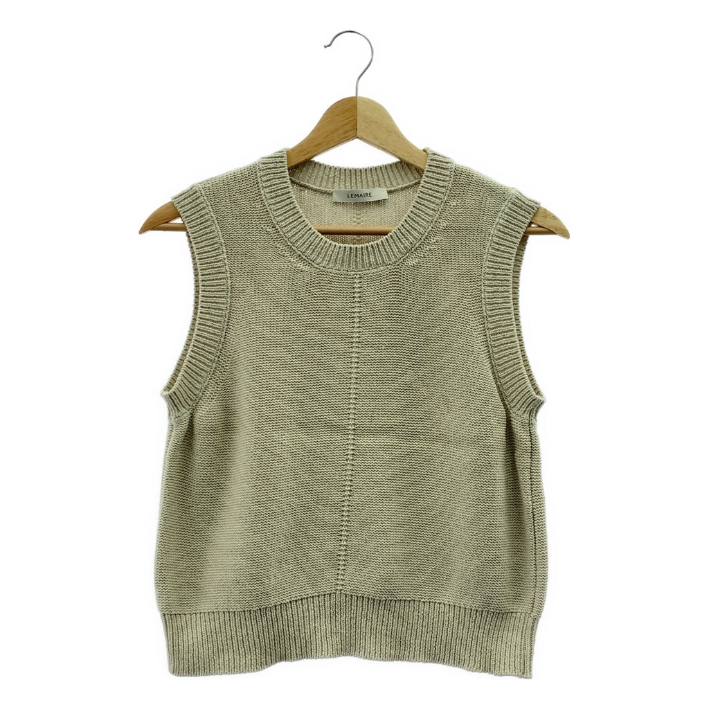 LEMAIRE / 르메르 | 코튼 니트 베스트 | M | 여성