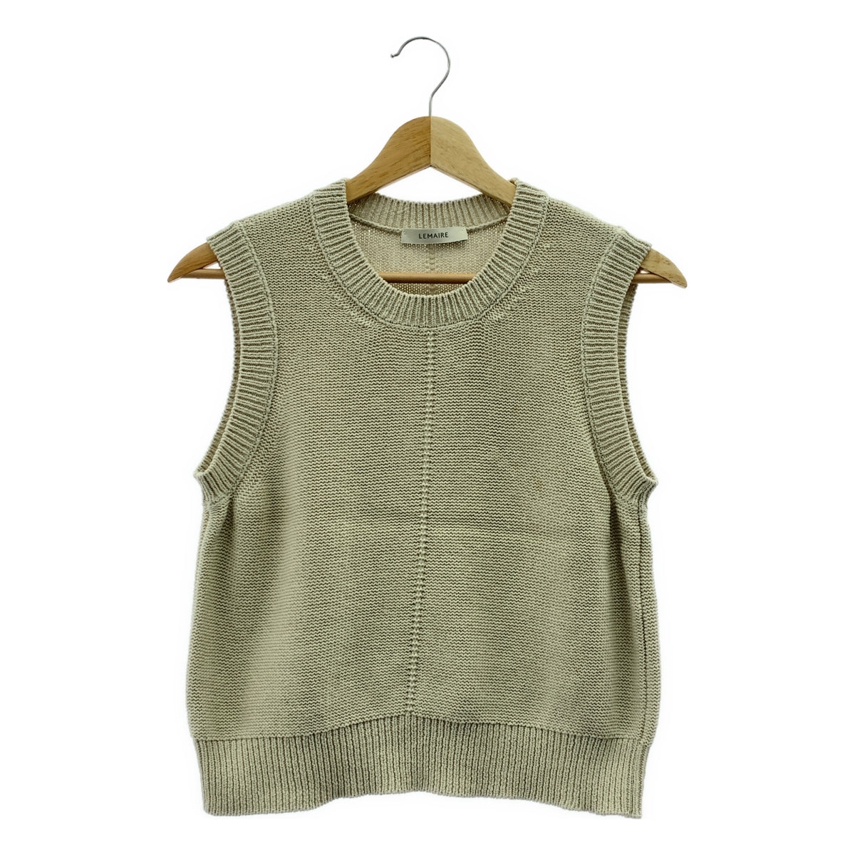 LEMAIRE / 르메르 | 코튼 니트 베스트 | M | 여성