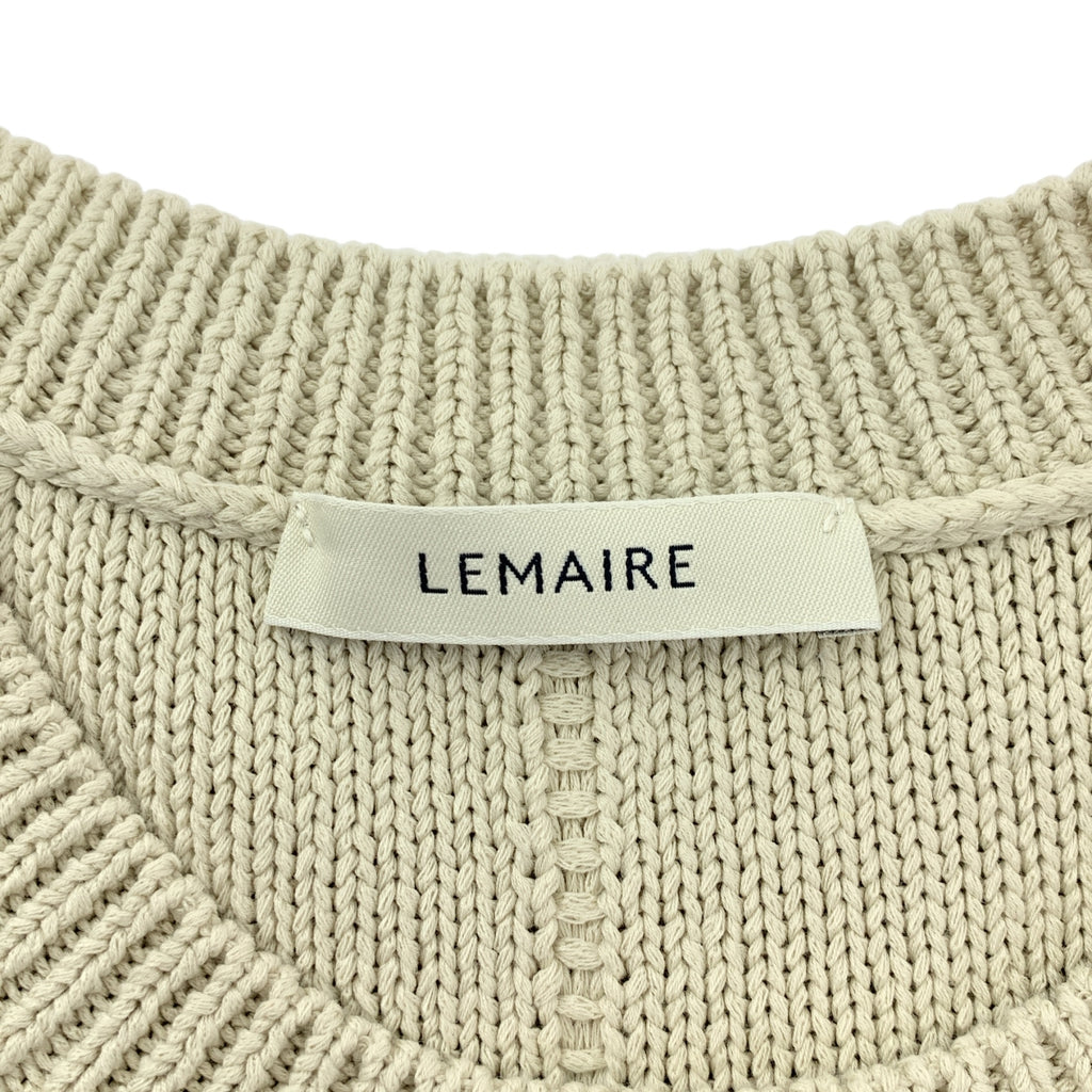 LEMAIRE / 르메르 | 코튼 니트 베스트 | M | 여성