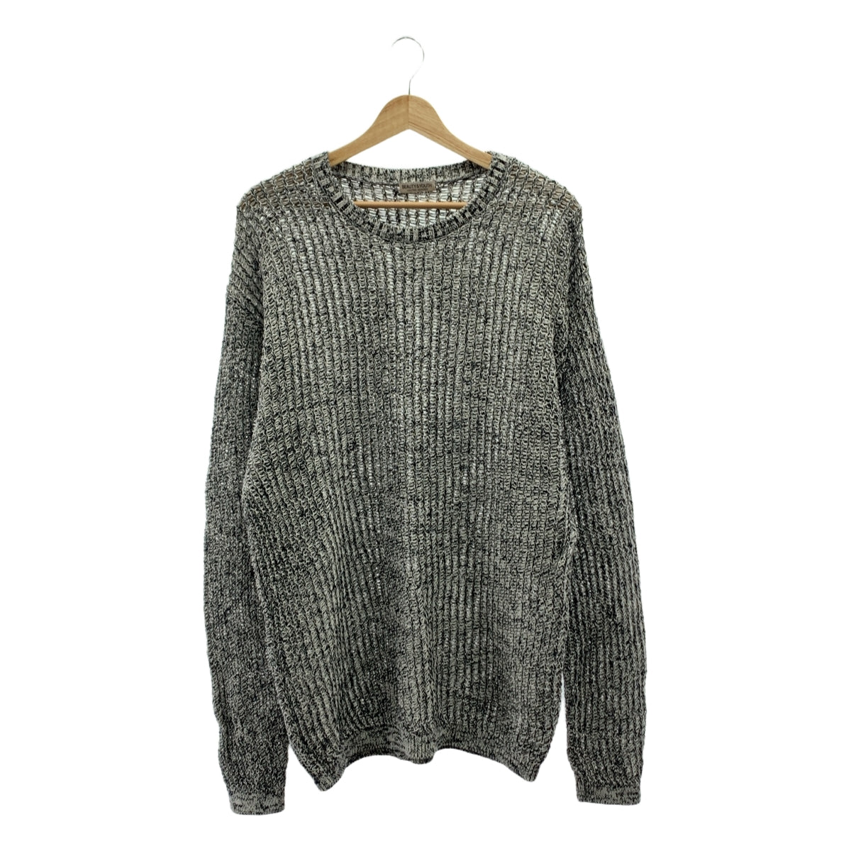 BEAUTY&YOUTH / ビューティーアンドユース | 2023SS | ギマコットンクルーネックセーター ニット | XL | グレー系 | メンズ