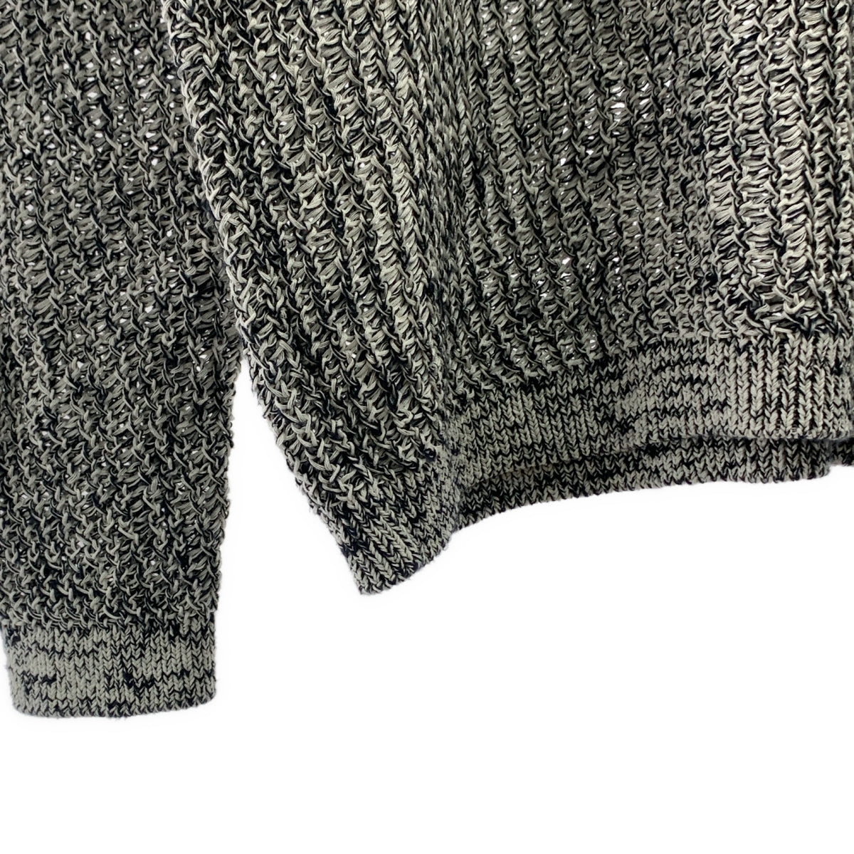 BEAUTY&YOUTH / ビューティーアンドユース | 2023SS | ギマコットンクルーネックセーター ニット | XL | グレー系 | メンズ