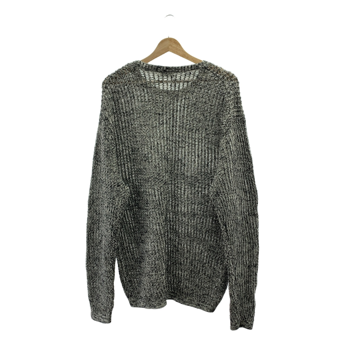 BEAUTY&YOUTH / ビューティーアンドユース | 2023SS | ギマコットンクルーネックセーター ニット | XL | グレー系 | メンズ