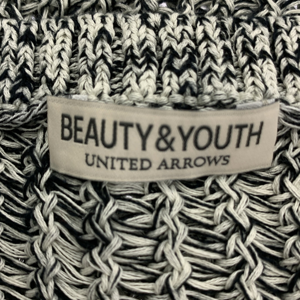 BEAUTY&YOUTH / ビューティーアンドユース | 2023SS | ギマコットンクルーネックセーター ニット | XL | グレー系 | メンズ