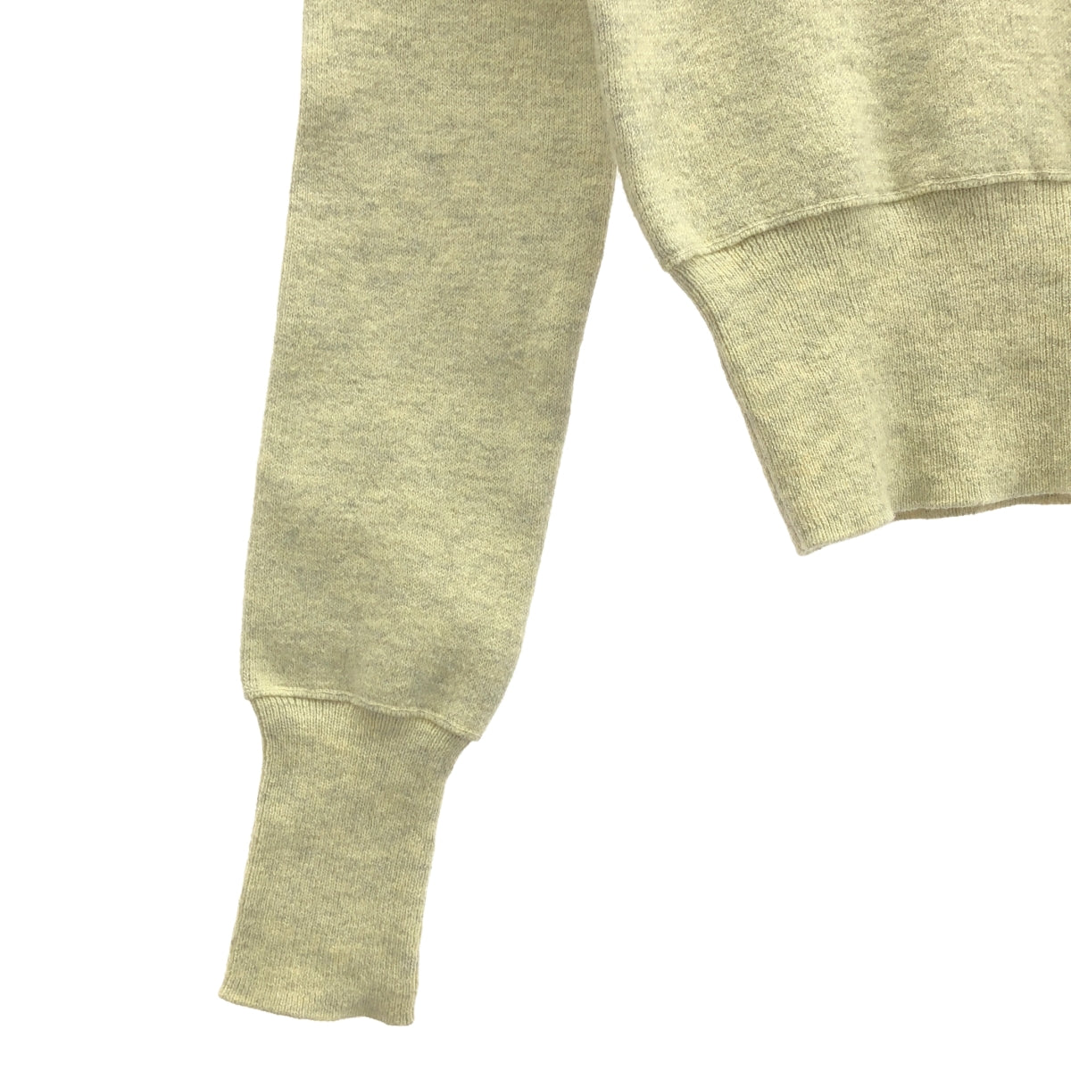 ISABEL MARANT ETOILE / イザベルマランエトワール | コットン ウール パフスリーブニット | 36 | ベージュ | レディース