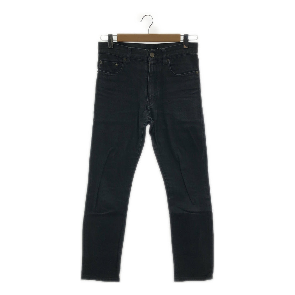 SAINT LAURENT PARIS / サンローランパリ | エディスリマン期 D05 M/SK-HW ウォッシュ加工 ストレッチ スキニーデニムパンツ | 29 | ブラック | メンズ