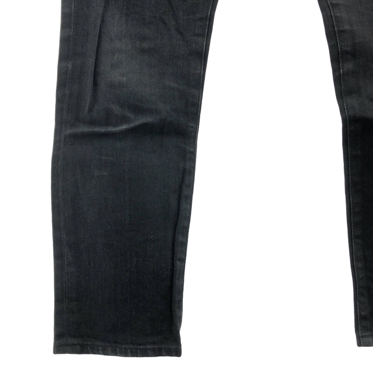 SAINT LAURENT PARIS / サンローランパリ | エディスリマン期 D05 M/SK-HW ウォッシュ加工 ストレッチ スキニーデニムパンツ | 29 | ブラック | メンズ