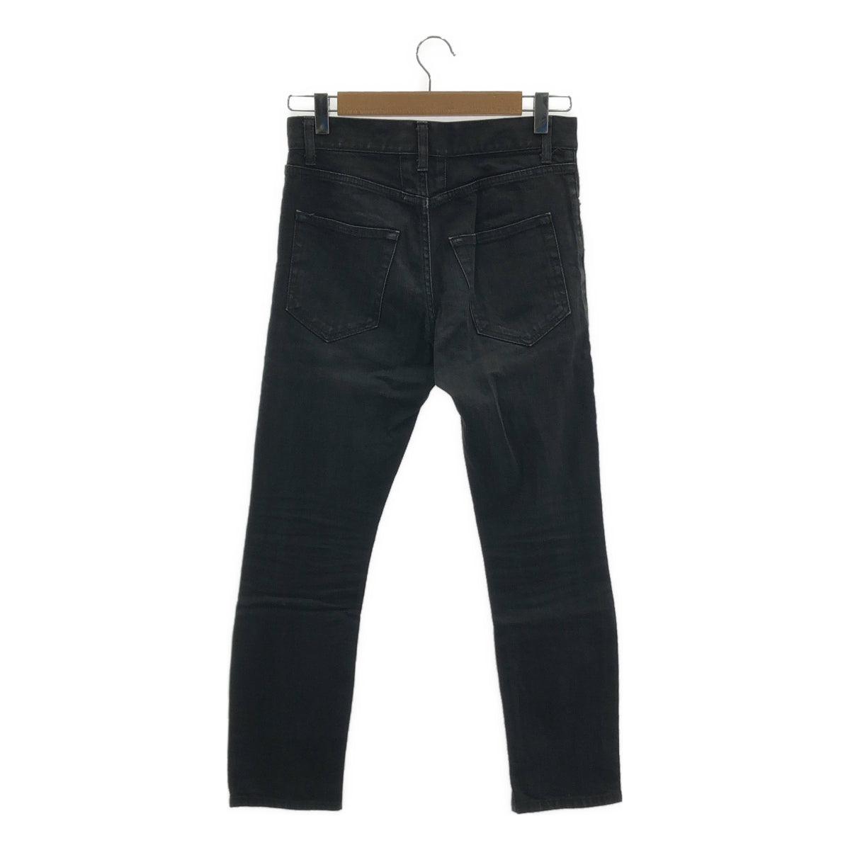 SAINT LAURENT PARIS / サンローランパリ | エディスリマン期 D05 M/SK-HW ウォッシュ加工 ストレッチ スキニーデニムパンツ | 29 | ブラック | メンズ
