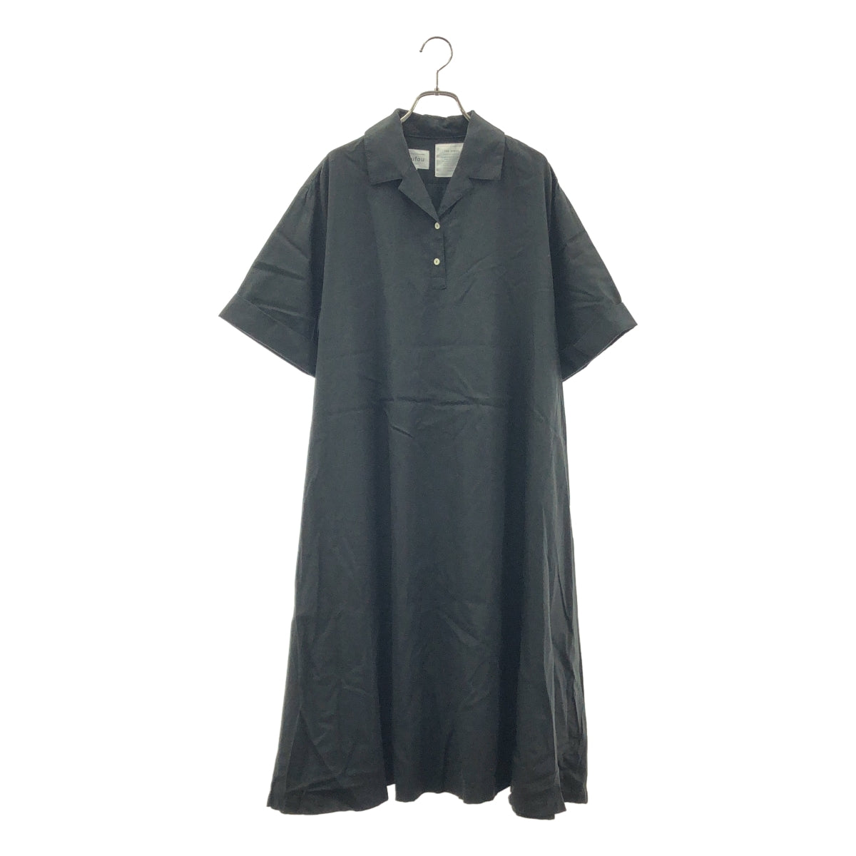 foufou / 푸후 | THE DRESS 오픈 컬러 셔츠 원피스 | 1 | 여성