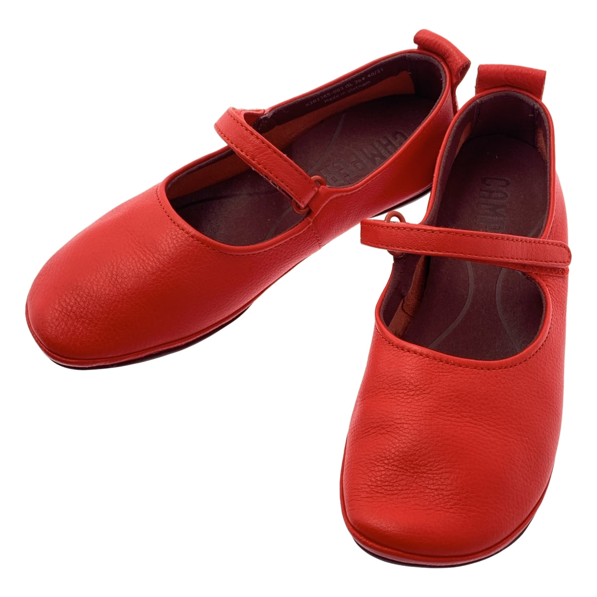 CAMPER / カンペール | RIGHT NINA ライト ニナ / メリージェーン シューズ | 36 | レッド | レディース