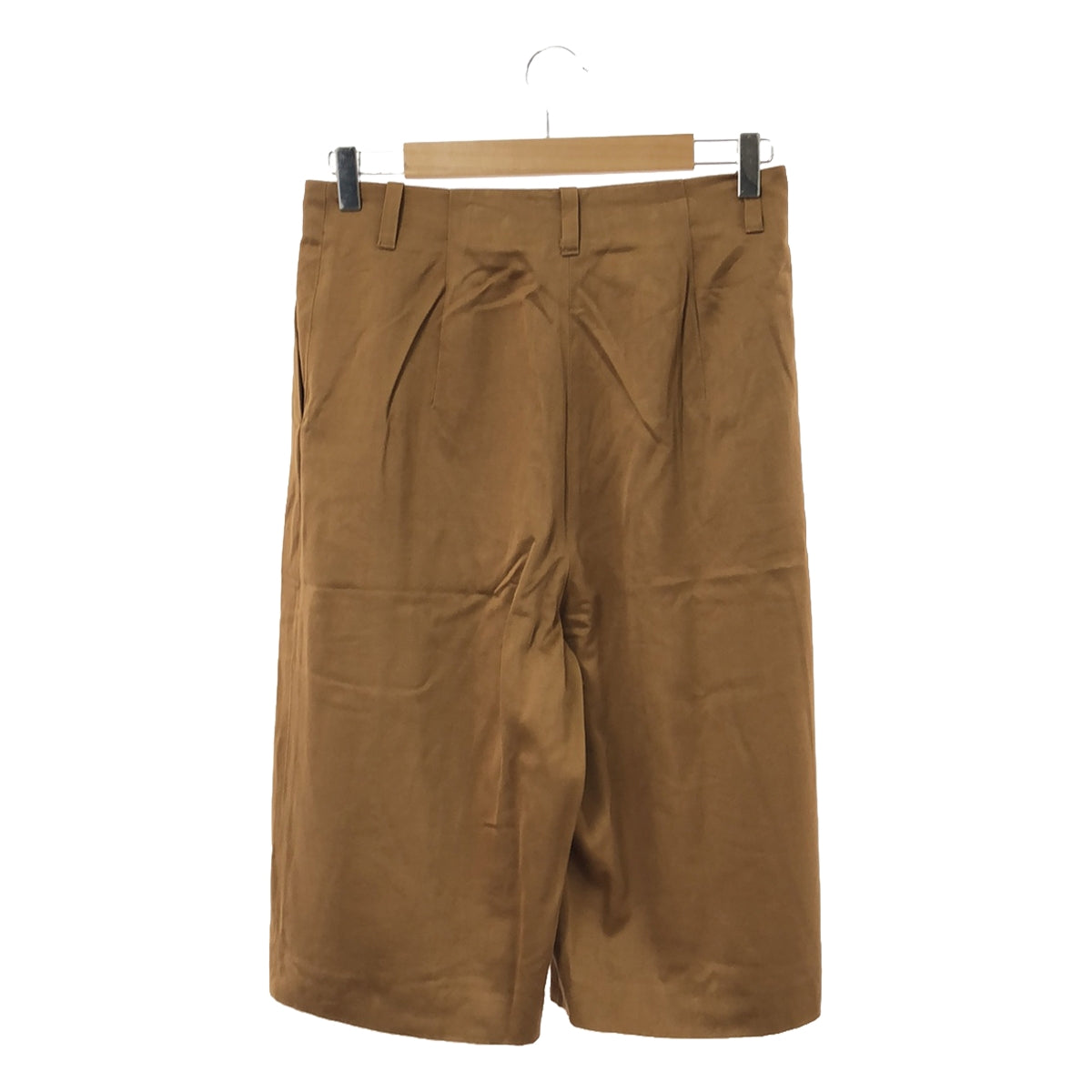 DRIES VAN NOTEN | Rayon cotton 2-pleat shorts | Size 38 | Women's