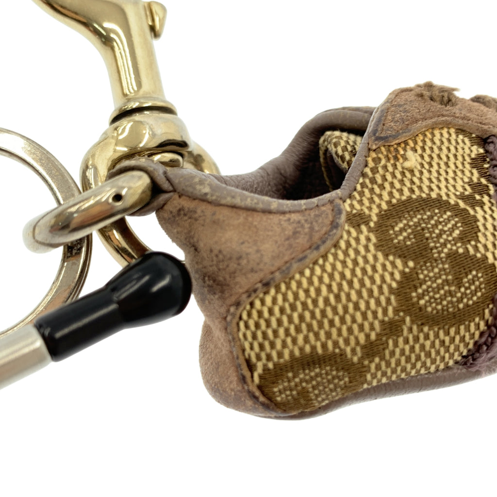 GUCCI / グッチ | GG キャンバス スニーカー キーホルダー |