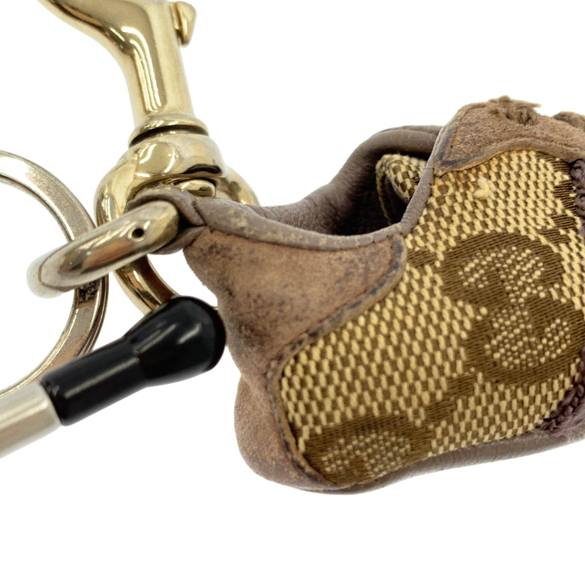 GUCCI / グッチ | GG キャンバス スニーカー キーホルダー |