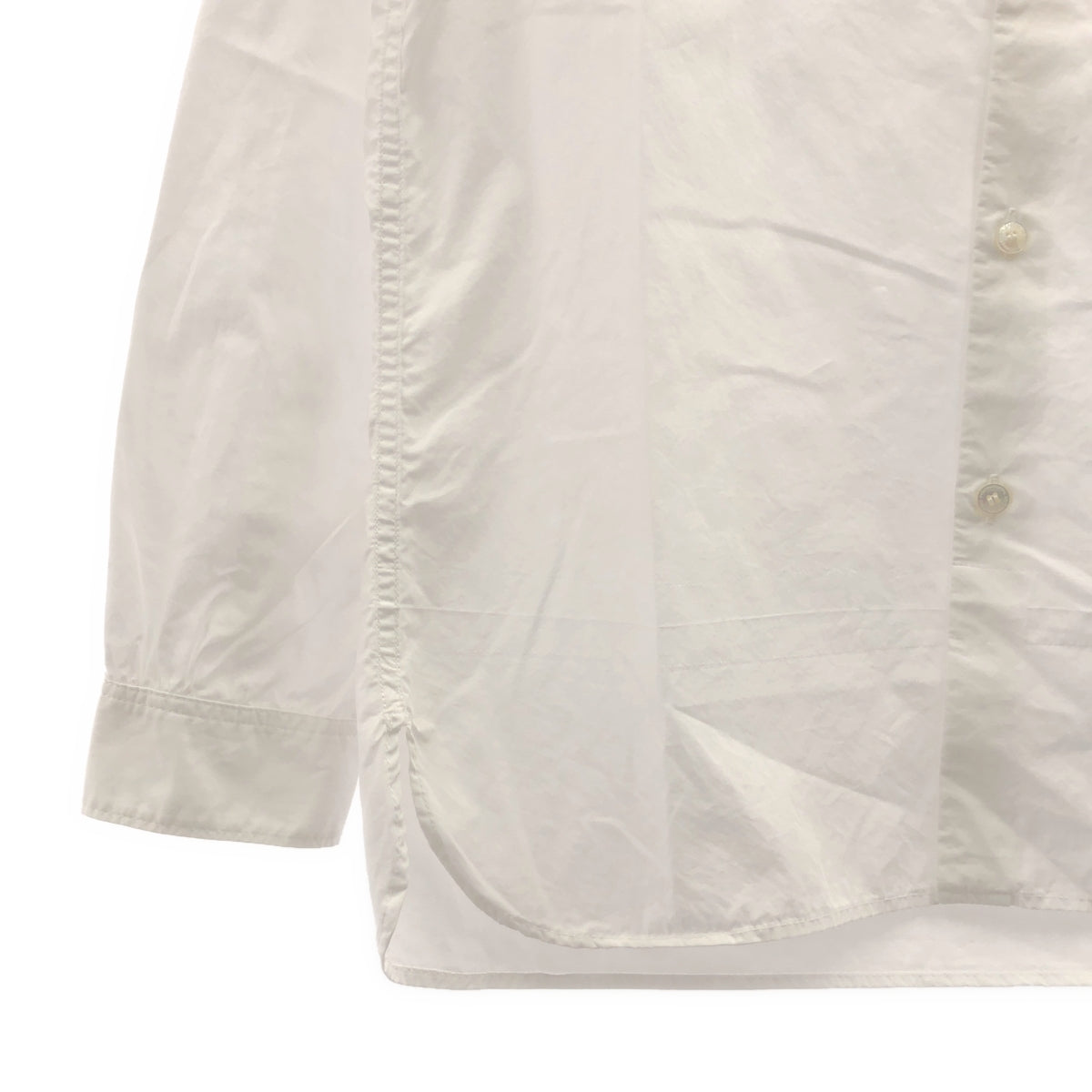 visvim / ビズビム | コットン スタンダードカラー シャツ | 1 | ホワイト | メンズ