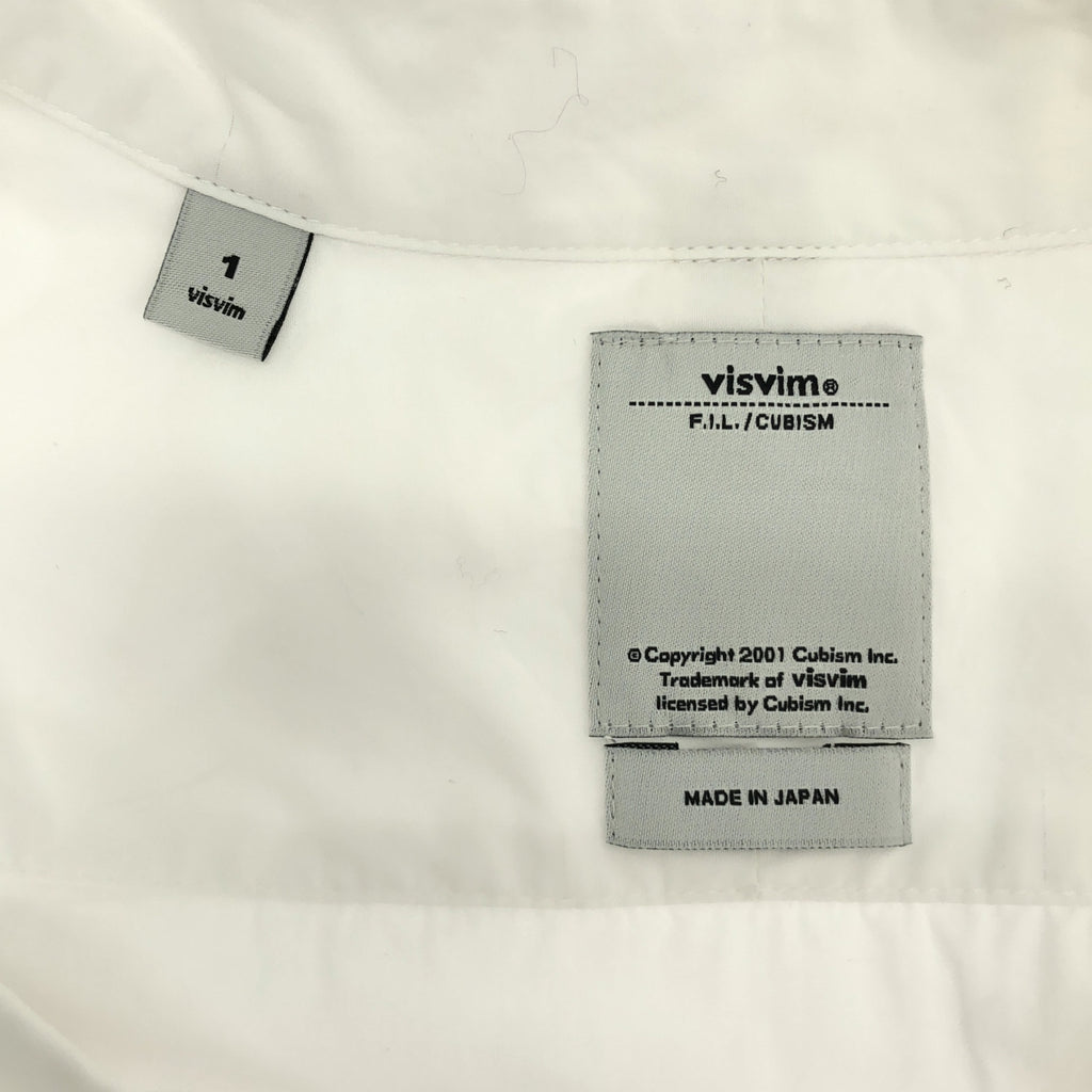 visvim / ビズビム | コットン スタンダードカラー シャツ | 1 |