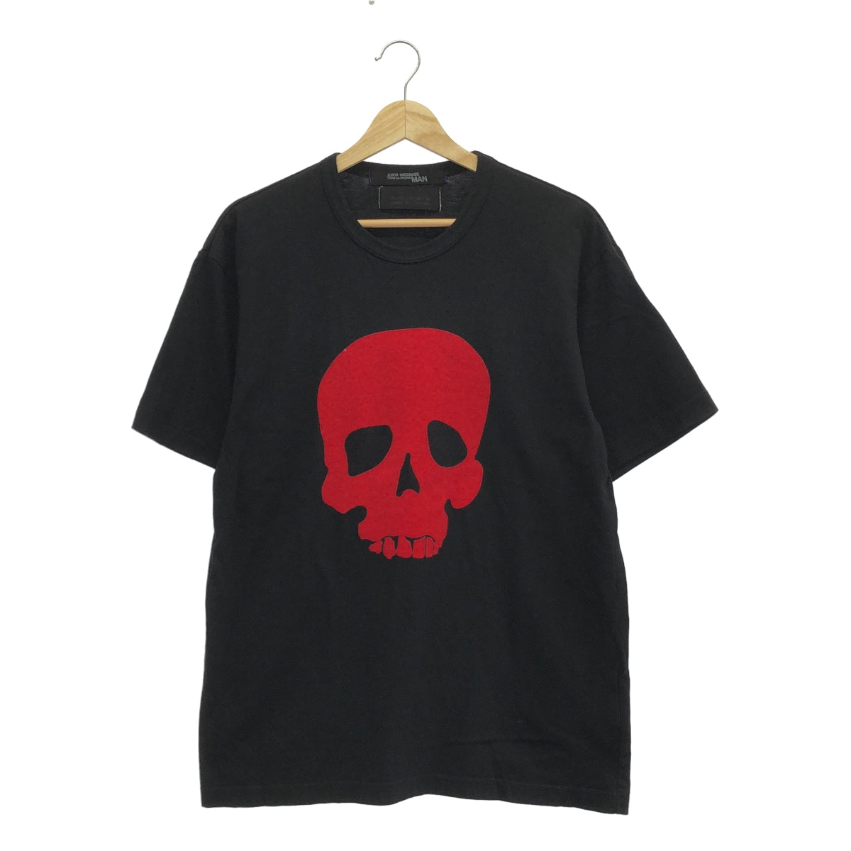 JUNYAWATANABE COMME des GARÇONS MAN / 渡邊淳彌 | Junya Watanabe 2004 秋冬 | x10 corso como / 骷髏毛氈印花 T 卹 |