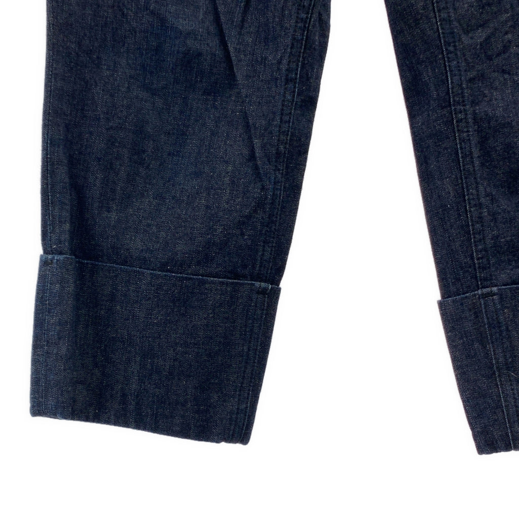 COMME des GARCONS HOMME / コムデギャルソンオム | 2012SS | 濃紺 デニム ロールアップ パンツ | XS | インディゴ | メンズ