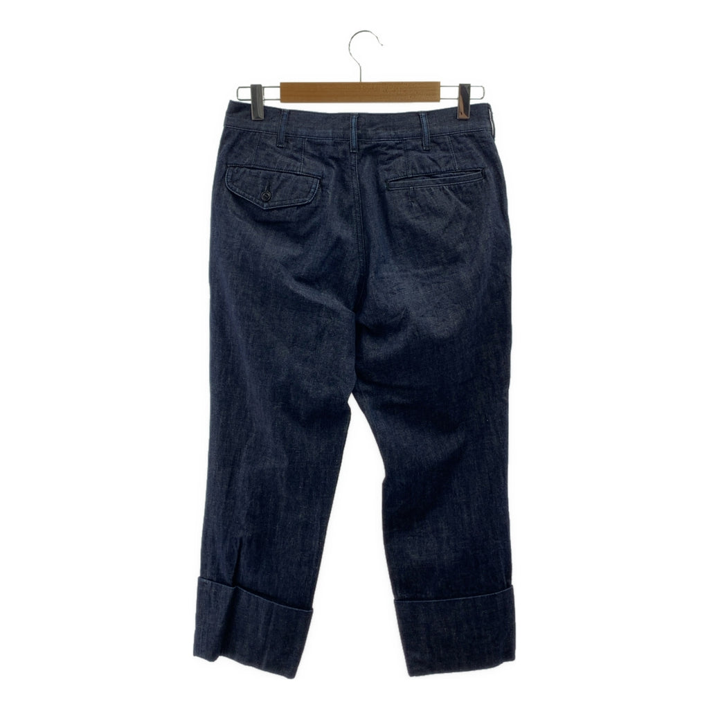 COMME des GARCONS HOMME / コムデギャルソンオム | 2012SS | 濃紺 デニム ロールアップ パンツ | XS | インディゴ | メンズ
