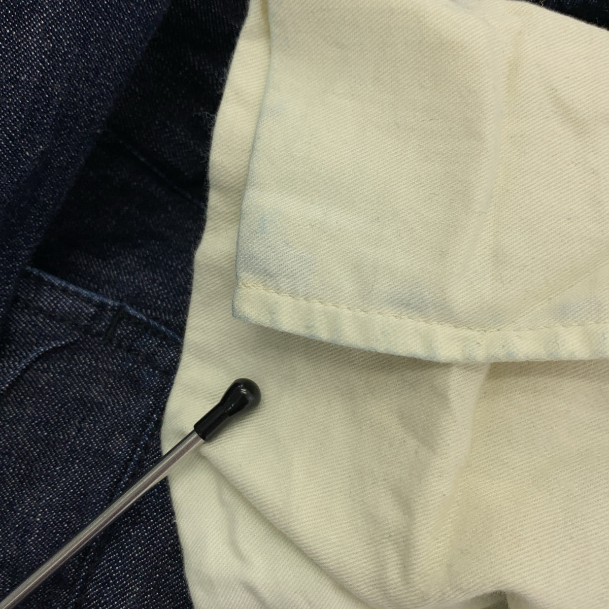 COMME des GARCONS HOMME / コムデギャルソンオム | 2012SS | 濃紺 デニム ロールアップ パンツ | XS | インディゴ | メンズ