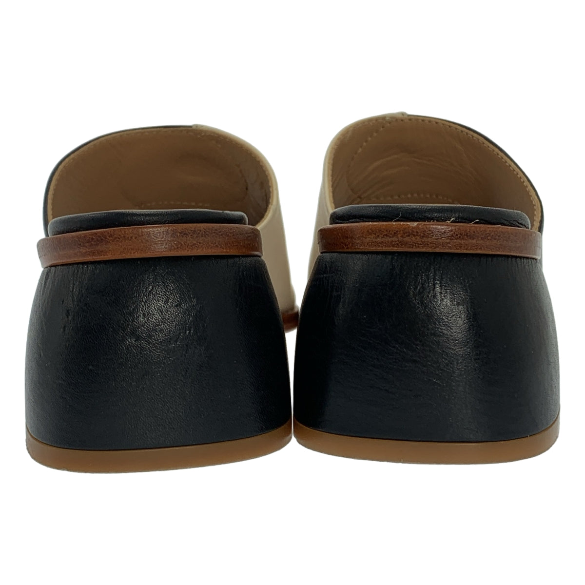 Paloma Wool / 팔로마 울 | 가죽 바이 컬러 음양 샌들 | 36 | 여성