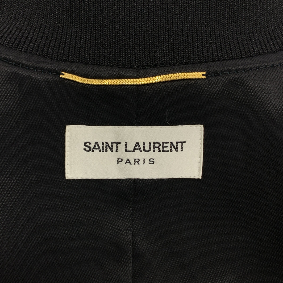 SAINT LAURENT PARIS / サンローランパリ | エディ・スリマン期 PALLADIUM パラディウム 刺しゅう スパンコール装飾 テディジャケット | 38 | レディース