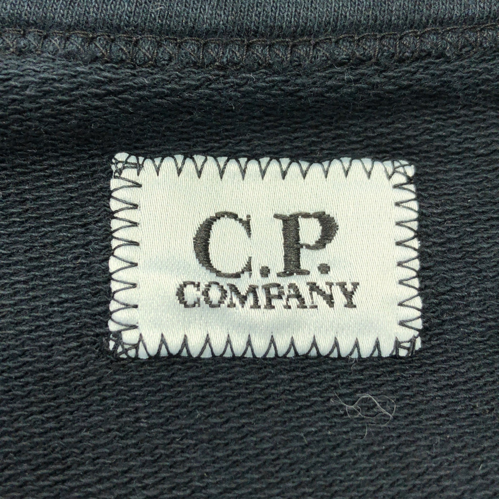 CP COMPANY / 씨피 컴퍼니 | LIGHT FLEECE SWEATSHIRT / 크루넥 스웨트셔츠 컷소우 | 블랙 | 맨즈