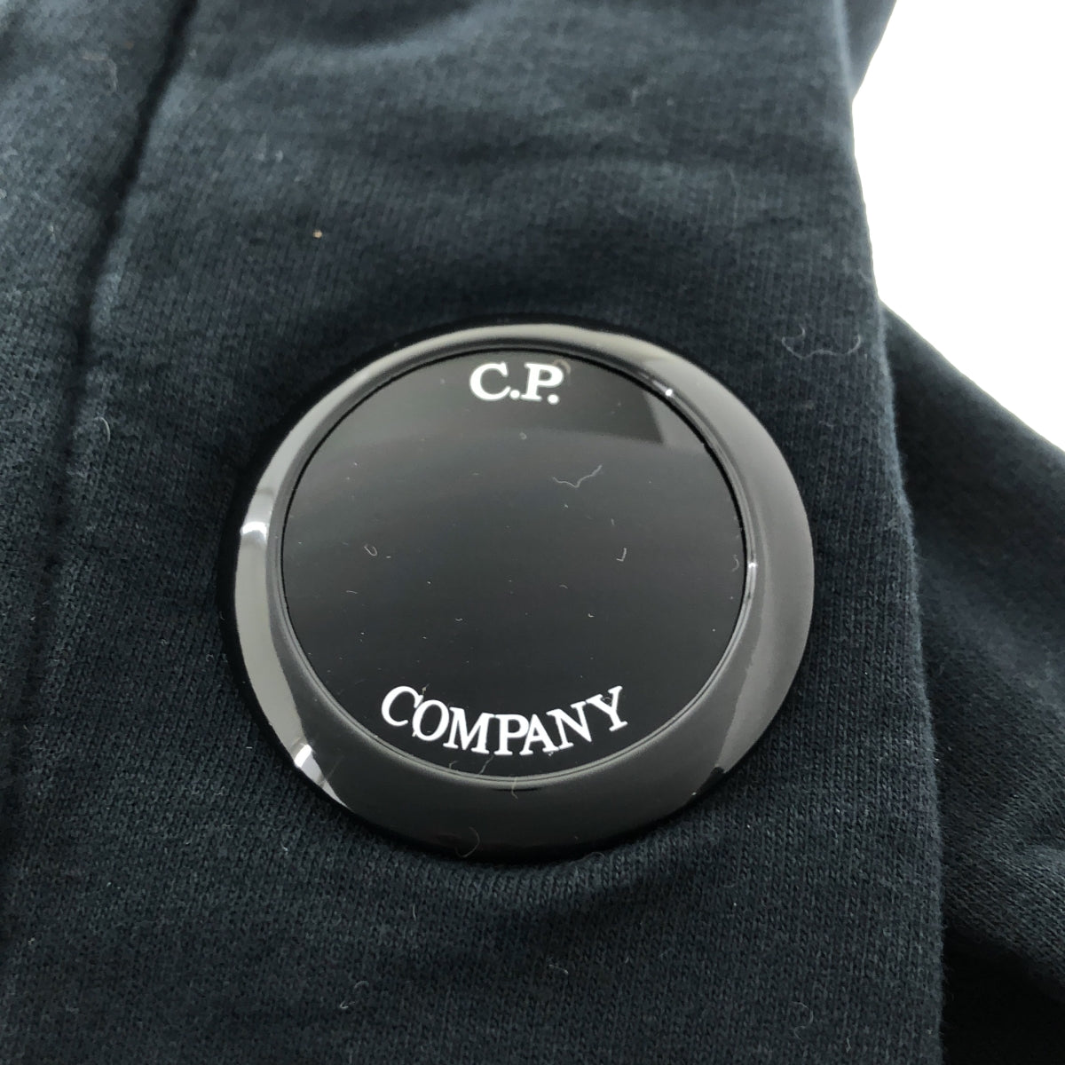 CP 公司 | 輕薄羊毛衛衣 | 圓領衛衣 | 黑色 | 男款