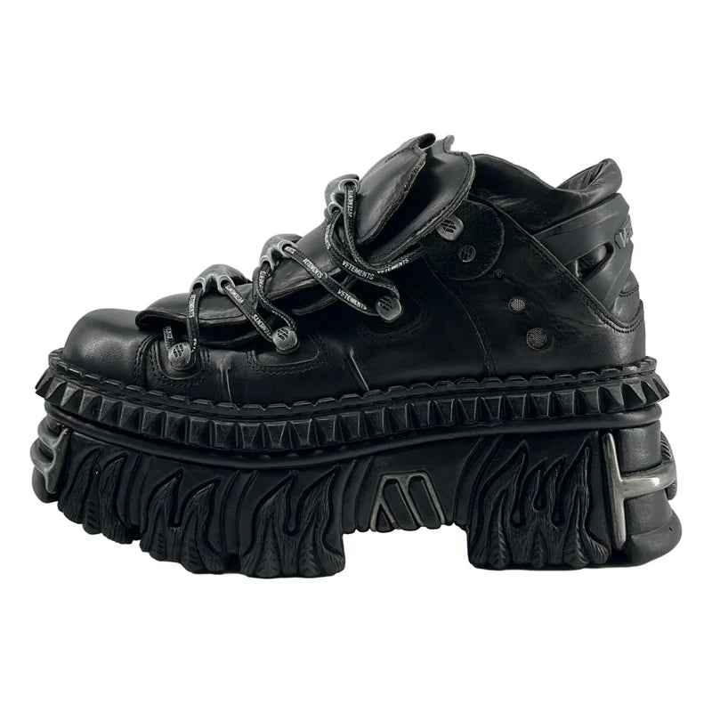 VETEMENTS / ヴェトモン | × New Rock Platform sneakers レザー スニーカー | 41 | メンズ