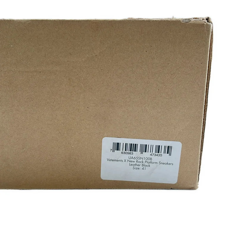 VETEMENTS / ヴェトモン | × New Rock Platform sneakers レザー スニーカー | 41 | メンズ