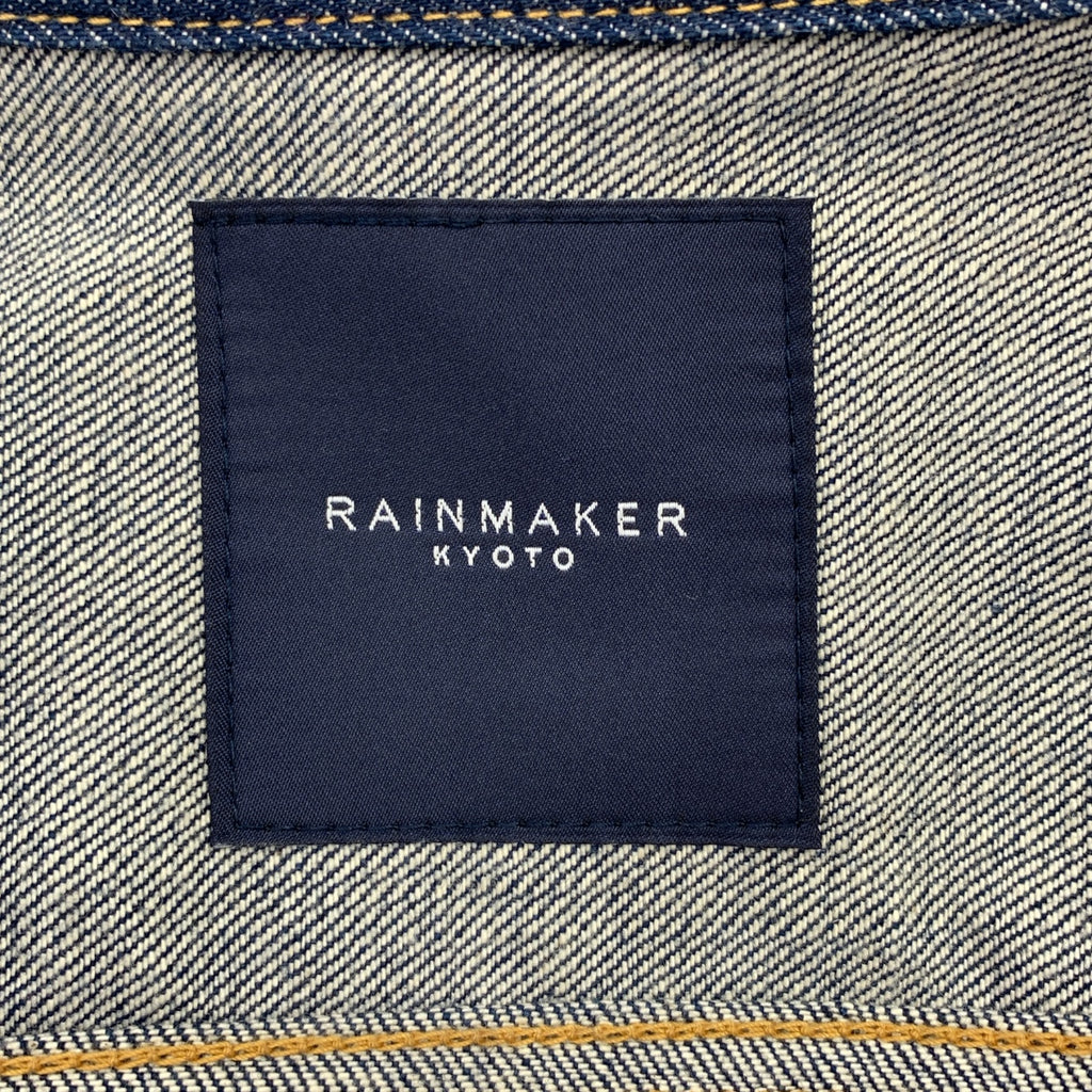 RAINMAKER / 레인 메이커 | 라운드 컬러 데님 재킷 | 44 | 남성