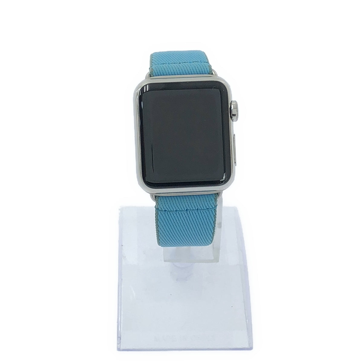 HERMES / エルメス | Apple Watch / アップルウォッチ 38mm ステンレススチール 第1世代 A1553 シンプルトゥール ツイル ベルト |