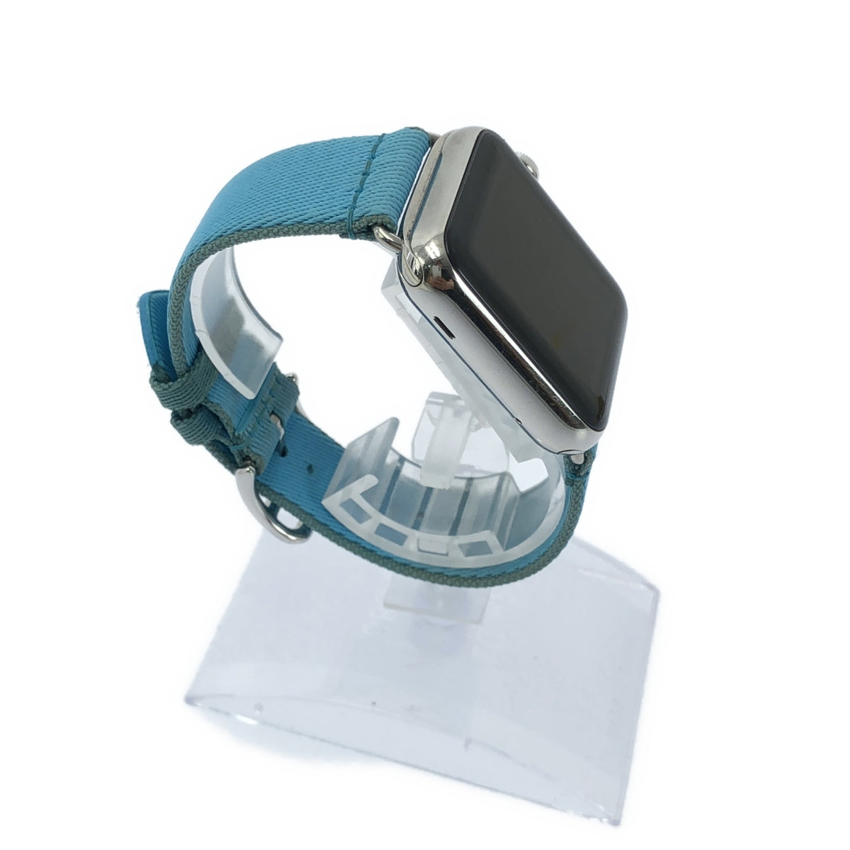 HERMES / エルメス | Apple Watch / アップルウォッチ 38mm ステンレススチール 第1世代 A1553 シンプルトゥール ツイル ベルト |
