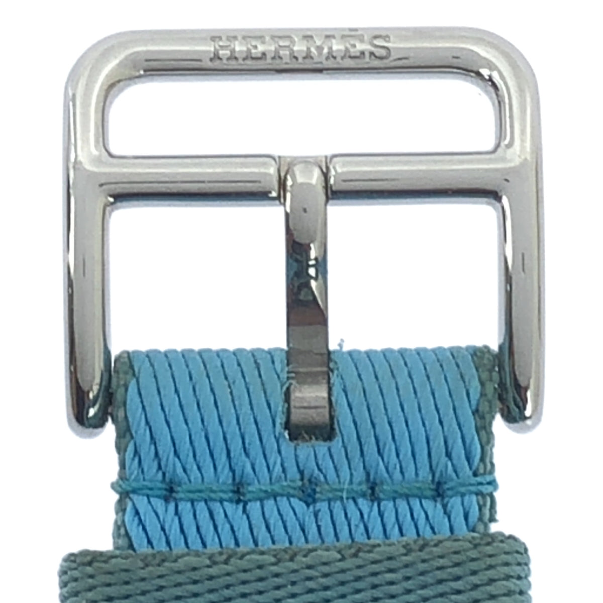 HERMES / エルメス | Apple Watch / アップルウォッチ 38mm ステンレススチール 第1世代 A1553 シンプルトゥール ツイル ベルト |